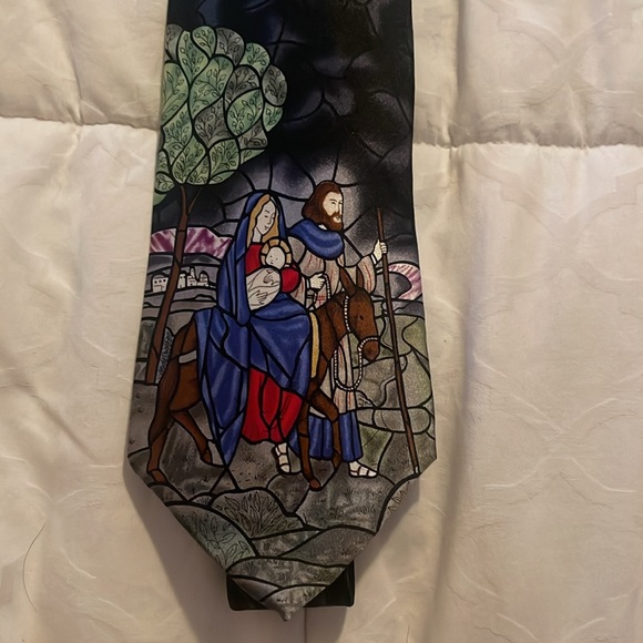 John Ashford Other - John Ashford Jesús Mary And Joseph Silk Tie